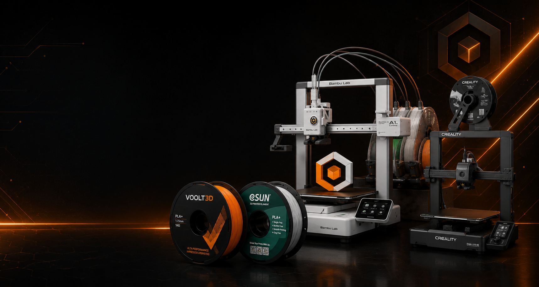 Banner VOX 3D - Impressoras 3D, filamentos e acessórios